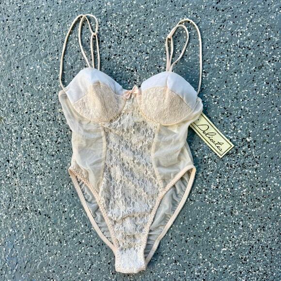 Vintage Deadstock Teddy Bodysuit - Picture 1 of 6